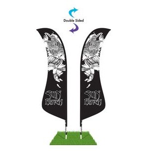 13' Blade Wind Flag Kit - Double Sided
