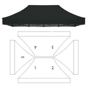 Replacement Canopy - 5 Imprint Locations (10 x 15')