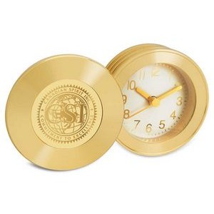 Rodeo Gold Plated Desk Clock