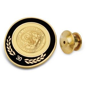 Milestone Gold Plated Lapel Pin w/Presentation Box