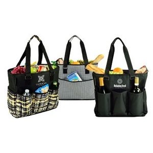Large Cooler Tote with 6 External pockets - 30 Can