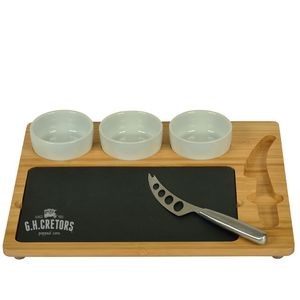 Bamboo/Slate Cheese Platter