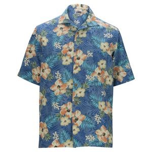 Hibiscus Multicolor Camp Shirt - Unisex