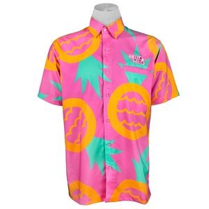 Men's or Ladies' Dye Sublimation Camp Shirt