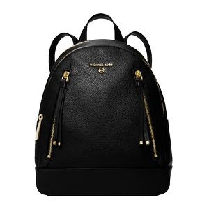Michael Kors Brooklyn Medium Pebbled Leather Backpack