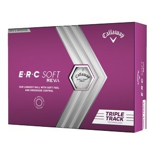 Callaway 2023 ERC Soft Triple Track Reva Womens Golf Balls - White