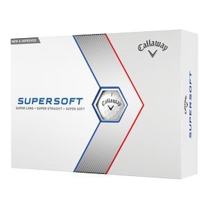 Callaway 2023 Supersoft Golf Balls - White
