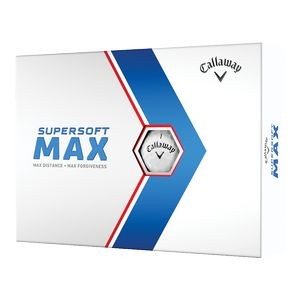 Callaway 2023 Supersoft Max Golf Balls - White