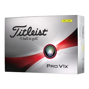 Titleist Pro V1x Golf Balls - Yellow