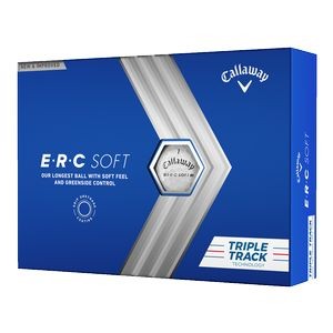Callaway 2023 ERC Soft Triple Track Golf Balls - White