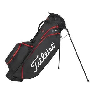 Titleist Players 4 StaDry Stand Bag - Black/Black/Red