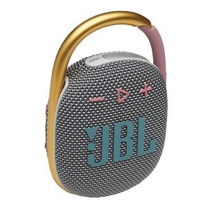 JBL Clip 4 Portable Bluetooth Speaker - Gray