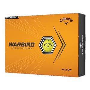 Callaway 2023 Warbird Golf Balls - Yellow