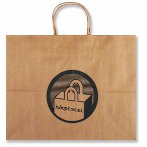 Natural Kraft Paper Cub Shopping Bag (8
