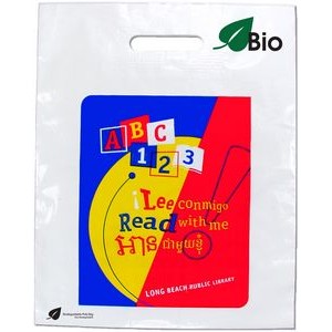 2.0 Mil Patch Handle Bag (16"x18"+4")