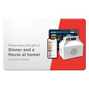 Dinner and a Movie at Home Gift Card
