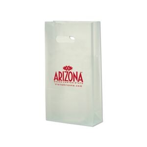 Clear Frosted Die Cut Tote Bag (7.75