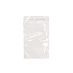 Clear Flap & Seal Poly Bag - 100% PCR Content (6" x 8")