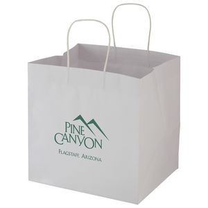 Wide Gusset Takeout Bag (12"x10"x12")