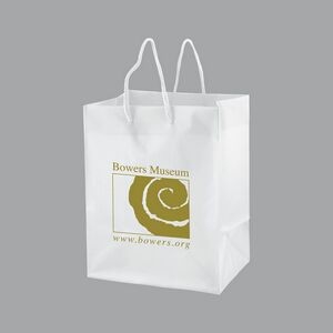 Frosted Eurotote Bag (8"x5"x10")