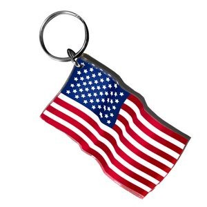 US Flag Shaped Keychains