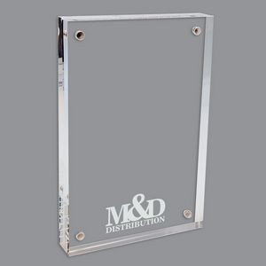 Stock Laser Etched Acrylic Block Frames