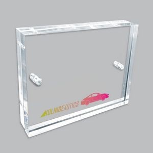 Custom UV color Acrylic Block Frames