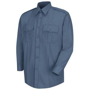 Horace Small™ Men's French Blue Deputy Deluxe® Long Sleeve Shirt