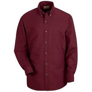 Red Kap® Men's Long Sleeve Poplin Dress Shirt
