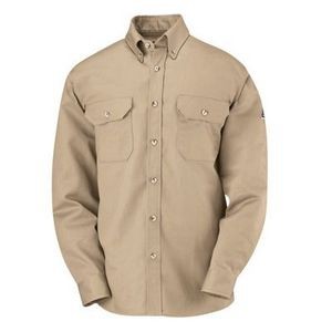Bulwark Men's 7 Oz. Cotton/Nylon Dress Uniform Shirt