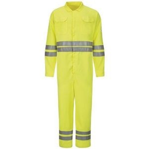 Bulwark® Men's 6 Oz. High Visibility Deluxe Contractor Coverall