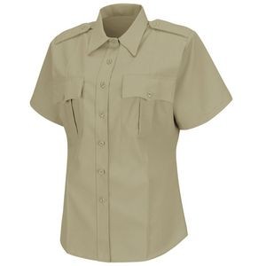 Horace Small™ Women's Silver/Tan Deputy Deluxe® Short Sleeve Shirt