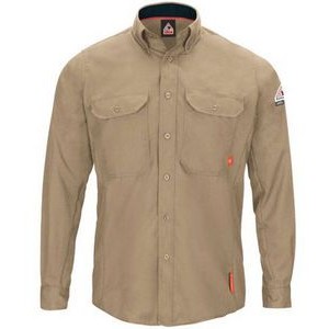 Bulwark® iQ Series® Men's Comfort Woven Lightweight Shirt w/Insect Shield®
