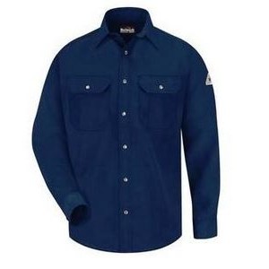 Bulwark® Men's 4.5 Oz. Lightweight Snap-Front Uniform Shirt