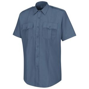 Horace Small™ Men's French Blue Deputy Deluxe® Short Sleeve Shirt