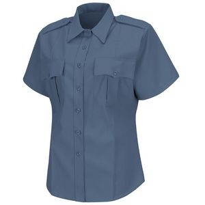 Horace Small™ Women's French Blue Deputy Deluxe® Short Sleeve Shirt