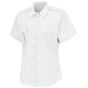 Horace Small™ Women's White Tan Deputy Deluxe® Short Sleeve Shirt