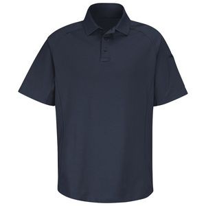 Horace Small™ Unisex Short Sleeve New Dimension® Dark Navy Blue Polo Shirt