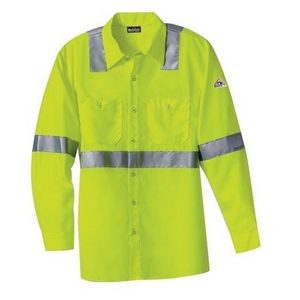 Bulwark® Hi-Visibility Flame-Resistant Work Shirt