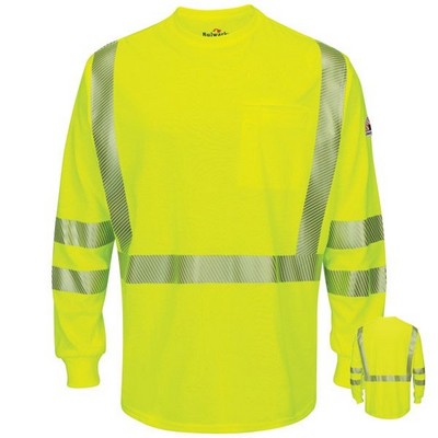 Bulwark® Hi-Visibility Lightweight Colorblock Long Sleeve T-Shirt
