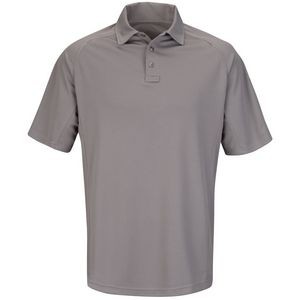 Horace Small™ Unisex Sentry® Performance Gray Short Sleeve Polo Shirt