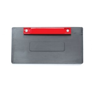 Rubber License Plate Holder w/Bar Magnet
