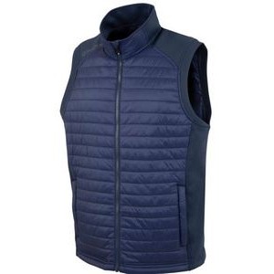 Sunice® Men's "Hamilton" Thermal Hybrid Full-Zip Vest