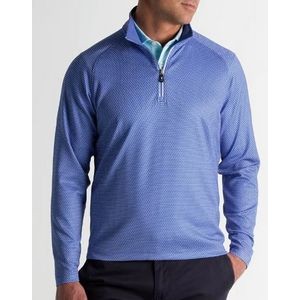 Fairway & Greene Men's "Wave" Quarter-Zip Pullover Shirt