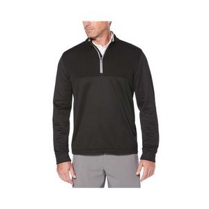 Callaway Men's -Zip Ottoman Fleece Pullover Shirt
