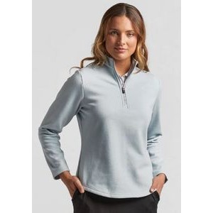 Bermuda Sands® Women's "Rebecca" Micro-Fleece Quarter Zip Pullover Jacket