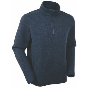 Bobby Jones® Men's Performance Poly/Wool ¼-Zip Sweater Jacket