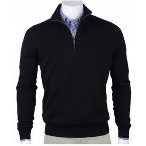 Fairway & Greene Men's Merino Quarter-Zip Wind Sweater