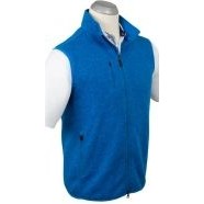 Bobby Jones® Men's Heathered Full-Zip Sweater Vest