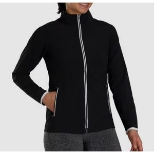 FootJoy® Women's Black Lightweight Woven Jacket